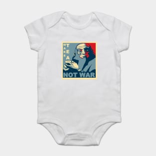 Avatar Iroh - Make Tea Not War Baby Bodysuit